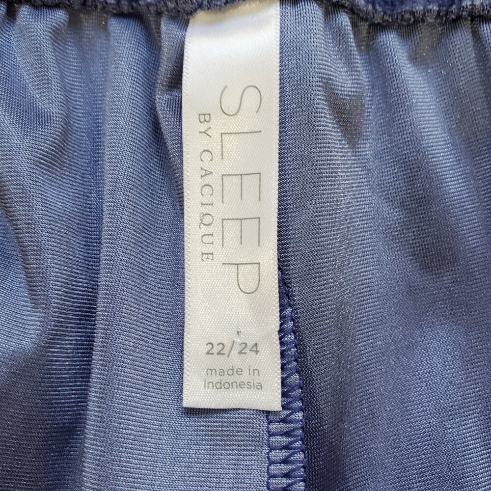 Cacique Crushed Velvet Sleep Pant 22/24 - Picture 2 of 5
